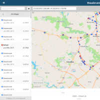 GPS Breadcrumb Report